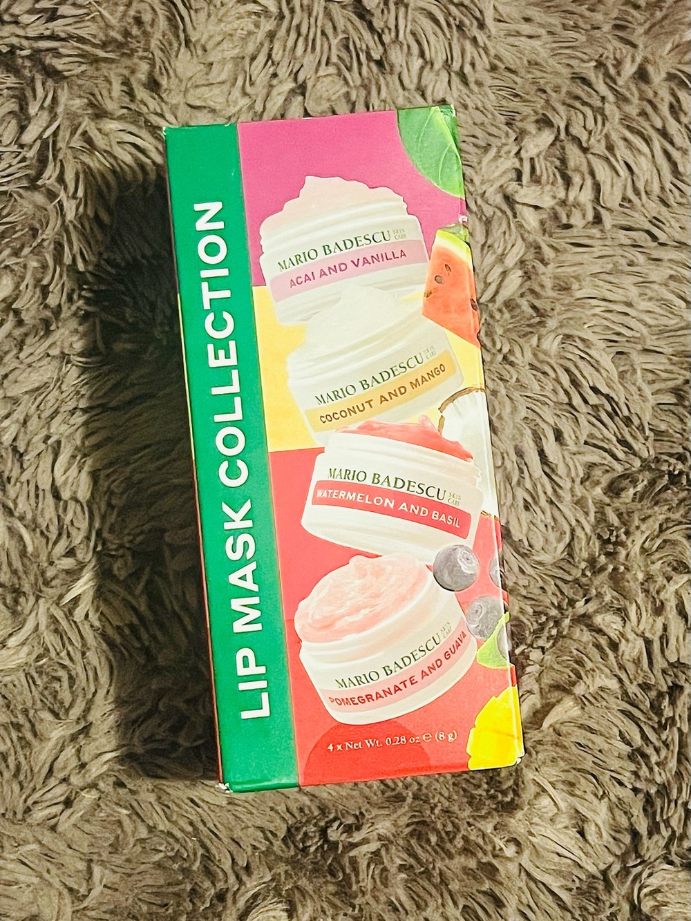 NIB Mario Badescu Lip Masks 4-Pack